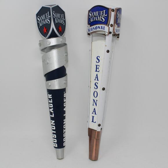 2 Samuel Adams Beer Tap Handles Boston Lager • Seasonal 13" Tall - Picture 4 of 6